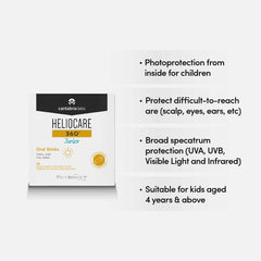 Benefits of Heliocare 360º Junior Oral Sticks