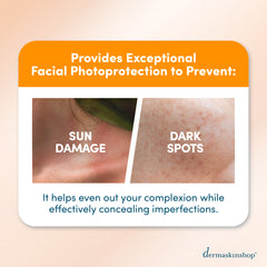 Helps to prevent sun damage and dark spots