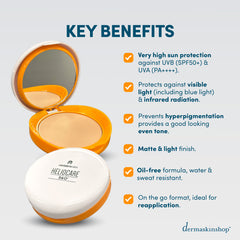 Key benefits of using Heliocare Oil free compact