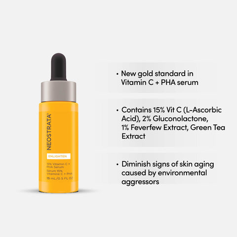 Benefits of Neostrata Neostrata 15% Vitamin C + PHA Serum