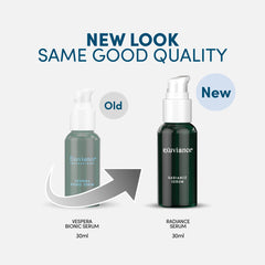 New packaging for Vespera Bionic Serum / Radiance Serum