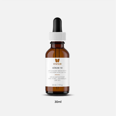 Packaging of Vivier Serum 10
