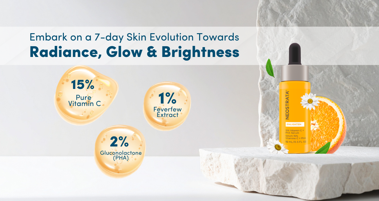 Embark on a 7-Day Skin Evolution Towards Radiance, Glow & Brightness