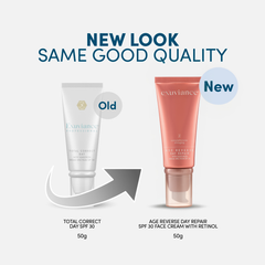 Exuviance Professional Total Correct Day SPF30 / Age Reverse Day Repair SPF 30 Face Cream with Retinol | 50g