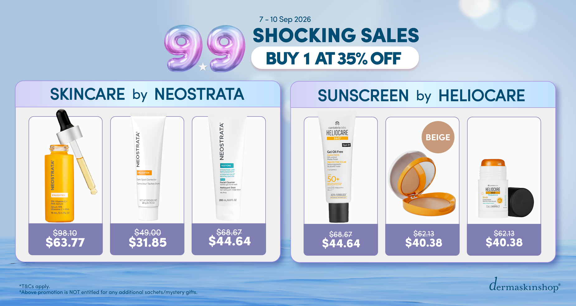 9.9 Shocking Sale