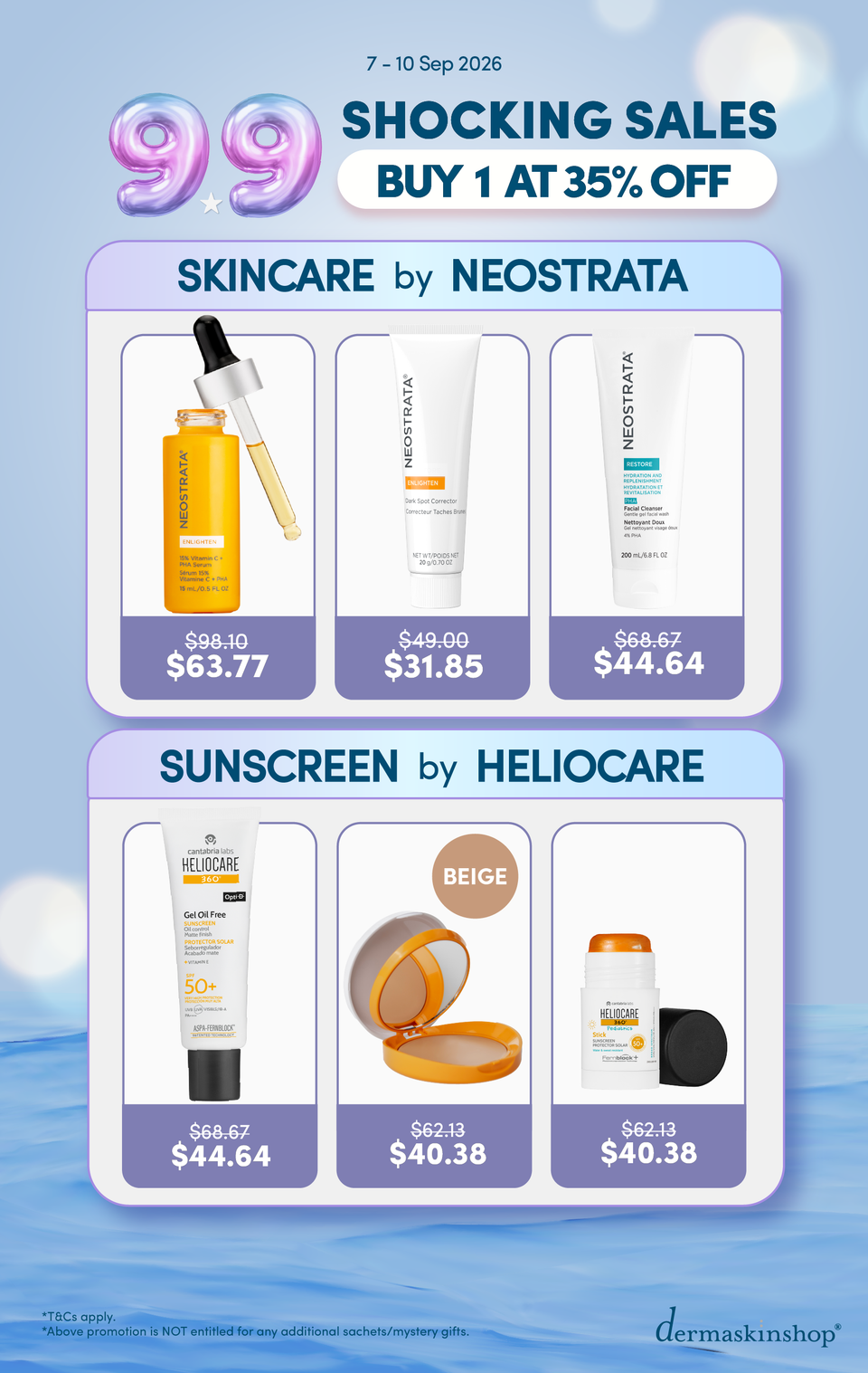 9.9 Shocking Sale