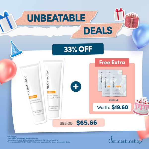 Unbeatable Deals: [B2 @ 33%] Neostrata Enlighten Dark Spot Corrector 2 Bottles + 4 Sachets