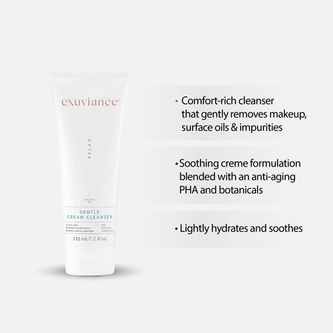 [PRE-ORDER: ETA 08.03.24] Exuviance Professional Gentle Cleansing Crème / Gentle Cream Cleanser | 212ml