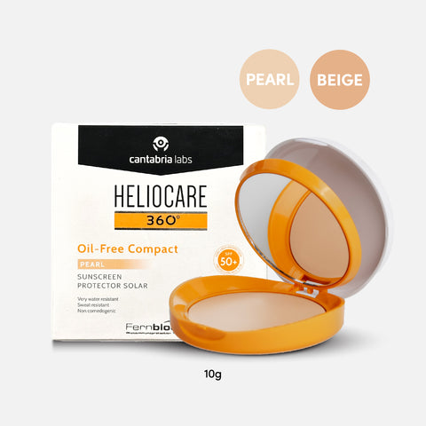 Heliocare 360 Oil-Free Compact Beige | 10g (Beige Shade)