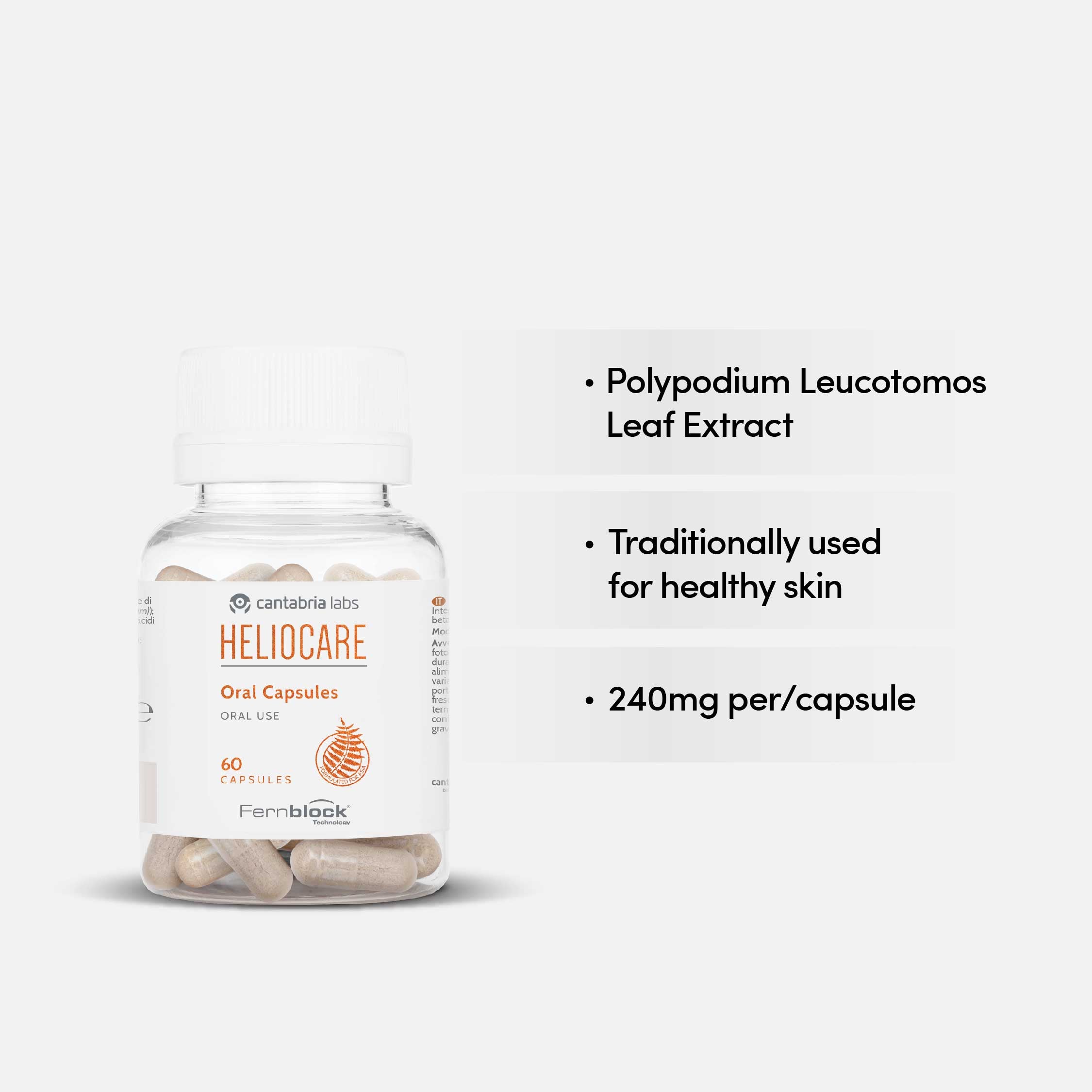 Benefits of Heliocare Oral (Formulated for Asia)
