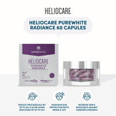 Heliocare Purewhite Radiance Infographic - Benefits
