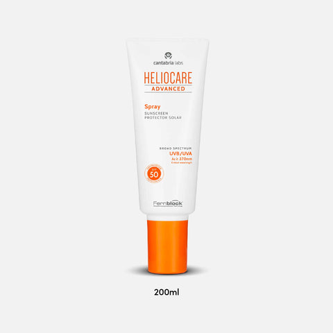 Packaging of Heliocare Spray