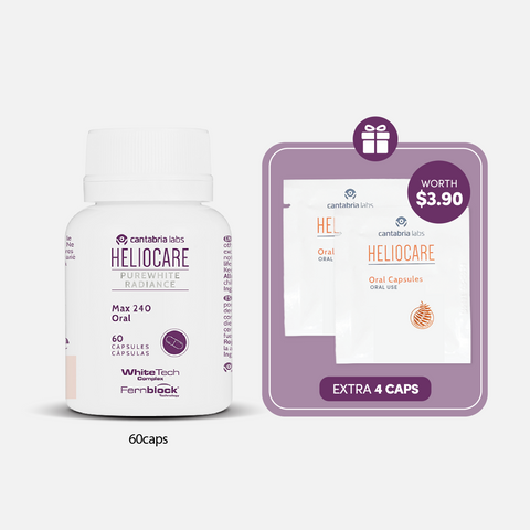 Heliocare Purewhite Radiance Max 240mg 60Caps