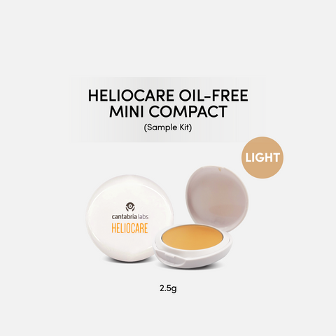 Heliocare Oil Free Mini Compact 2.5g (Sample Kit) - Light