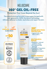 Heliocare 360º Gel Oil Free SPF50 | 50ml (ASPA Fernblock)