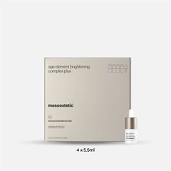 Packaging of Mesoestetic Age Element Brightening Complex Plus