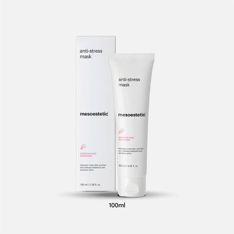 Packaging of Mesoestetic Anti-Stress Mask