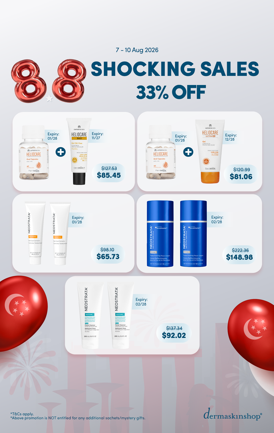8.8 Shocking Sale