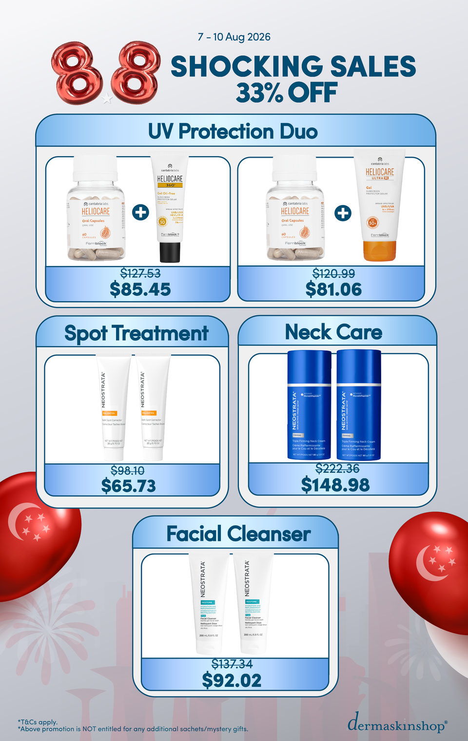 8.8 Shocking Sale
