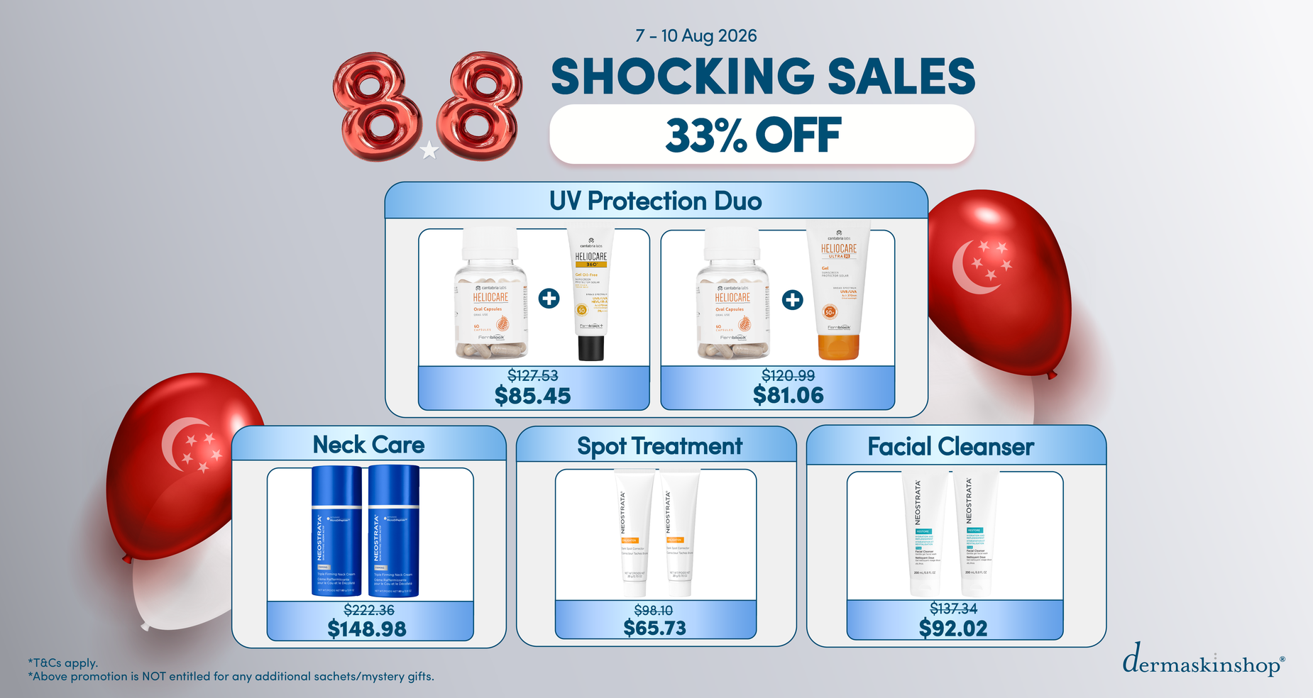 8.8 Shocking Sale